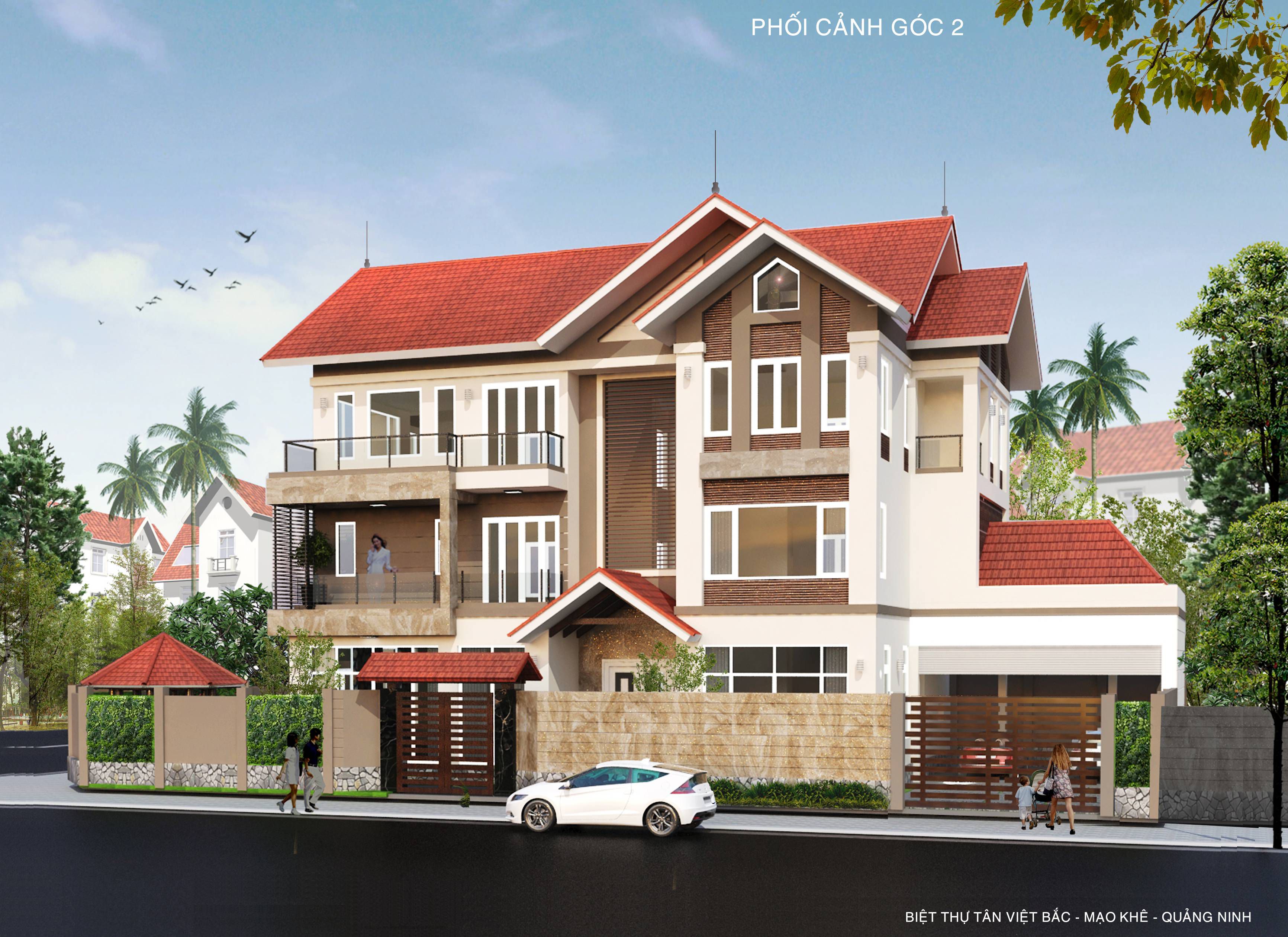 Những màu sơn dành cho mái ngói đỏ truyền thống